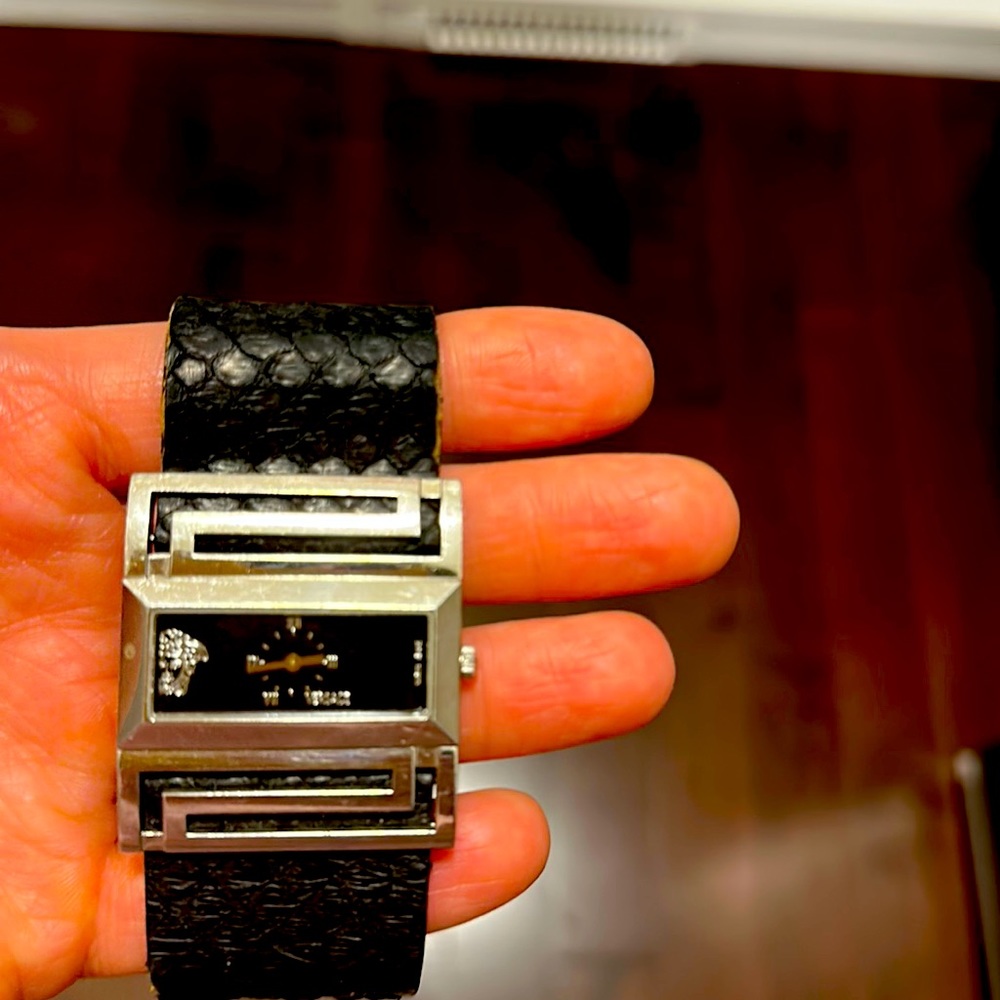 Original Versace Watch in Black
